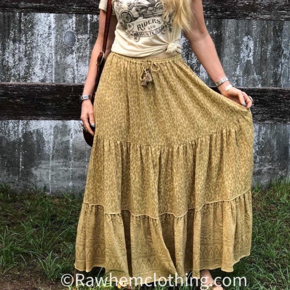 Boho Gypsy Wild Skirt - Picture 3 of 12